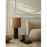 ferm LIVING Post floor lamp base, smoked oak