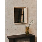Ferm Living Lancet peili, travertiini, sisustuskuva