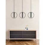 Hartô Credenza Gabin 122 cm, rovere - grigio ardesia, immagine decorativa
