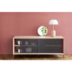 Hartô Credenza Gabin 122 cm, rovere - grigio ardesia, immagine decorativa
