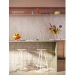 Hartô Sgabello alto Gustave, 65 cm, frassino - bianco, vista 4
