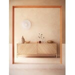 Hartô Carmen wall lamp, 2025 model, 50 cm, white, decoration image