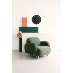 Hartô Carmen wall lamp, 2025 model, 50 cm, slate grey, decoration image