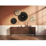 Hartô Carmen wall lamp, 2025 model, 50 cm, slate grey, decoration image