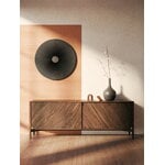 Hartô Carmen wall lamp, 2025 model, 90 cm, slate grey, decoration image