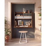Hartô Gaston wall desk, 80 cm, stained oak - light grey - slate grey, view 6