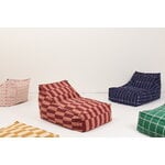 Nobodinoz Vibes Long beanbag, maroon tiles, view 2