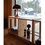 Lundia Classic matala hylly jakolevyillä, kaksiosainen, kirkaslakattu, näkymä 4