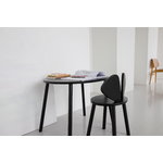 Nofred Mouse table, low, black