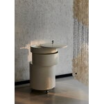 Verpan Barboy trolley, glossy creamy white, decoration image
