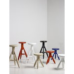 Artek Rocket bar stool, white