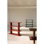 Nobodinoz Noon bookshelf, burnt red, view 2
