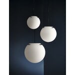 Frandsen Lampada a sospensione Koi, 25 cm, opale bianco - nero