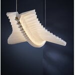 Frandsen Lampada a sospensione Sora, bianco - ottone