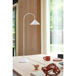 Frandsen Lampe de table portable Grasp, 72 cm, blanc mat