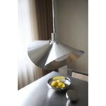 Frandsen Peel pendant, brushed stainless steel