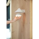 Frandsen Grasp rechargeable wall lamp, matt white, decoration image