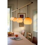Frandsen Ball Glass Pendelleuchte, 18 cm, sandgrau, dekorationsbild