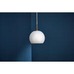 Frandsen Ball Glass pendant, 18 cm, opal white, decoration image