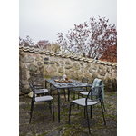 Skagerak Sedia Mira con braccioli, nero antracite