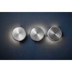 Frandsen Rotate wall lamp, brushed aluminium