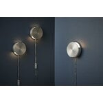 Frandsen Rotate wall lamp, brushed aluminium