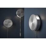 Frandsen Rotate wall lamp, brushed aluminium