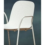 HAY 13Eighty käsinojallinen tuoli, harmaanvalkoinen - kalkki