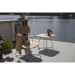 Skagerak Lilium lounge chair, teak - stainless steel