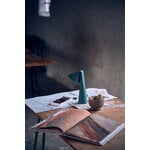 Frandsen Ami ladattava pöytävalaisin, sage green, sisustuskuva