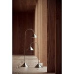 Frandsen Grasp - lampe de table portable, 72 cm, acier inoxydable brossé, image décorative