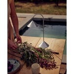 Frandsen Grasp - lampe de table portable, 47 cm, acier inoxydable brossé, image décorative