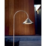 Frandsen Grasp wiederaufladbare Gartenspeerlampe, gebürsteter Edelstahl, dekorationsbild