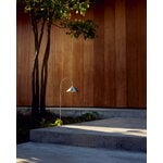 Frandsen Grasp wiederaufladbare Gartenspeerlampe, gebürsteter Edelstahl, dekorationsbild