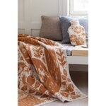 Lapuan Kankurit Metsikkö blanket, cognac - white