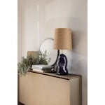 ferm LIVING Specchio Pond, piccolo, cromo scuro