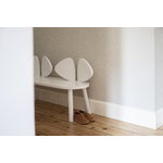 Nofred Mouse bench, white