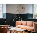 Örsjö Lampada a sospensione Ranka 7, verde oliva, immagine decorativa