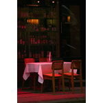GUBI C-chair Outdoor, teak - HDPE cane, decoration image