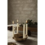 ferm LIVING Bowl candle holder, small, brass