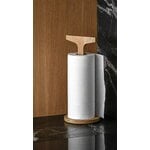 Ro Collection Toolie kitchen roll holder, oiled oak, decoration image