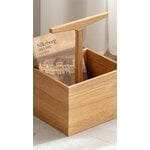 Ro Collection Toolbox container, high, oiled oak, decoration image