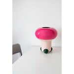 Raawii Mushroom vase, pink - green, decoration image