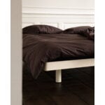 ReFramed MC-1 bed frame with slats, ivory, decoration image