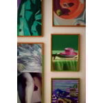Paper Collective Shrimp & Stripes juliste, sisustuskuva