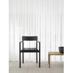 Fredericia Post armchair, black lacquered oak, view 8