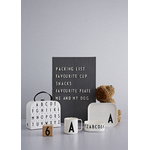 Design Letters Classics In A Suitcase tableware set, A-Z