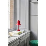 Verpan Lampada da tavolo ricaricabile Pantop Portable 18 cm, rossa