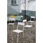 valerie_objects Alu chair, white - yellow