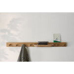 TAKT T21 Curve coat rack, 90 cm, oak, decoration image